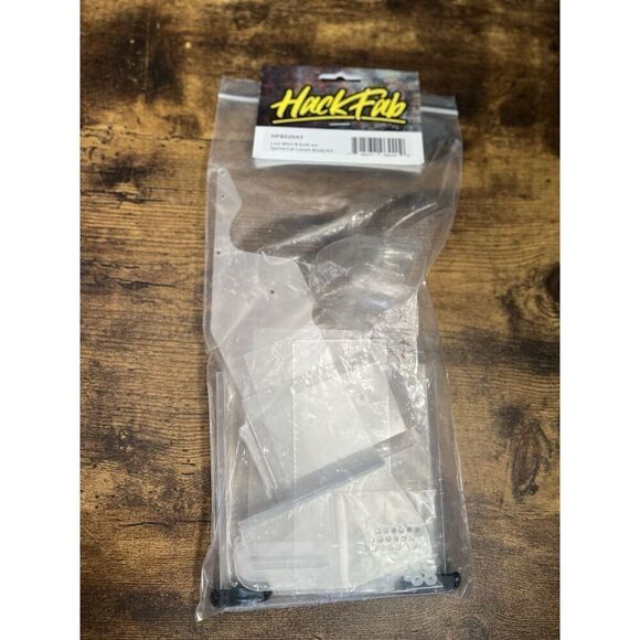 HackFab Losi Mini-B Bolt-On Sprint Car Lexan Body Kit (Clear) [HFB02045] - Picture 4 of 7